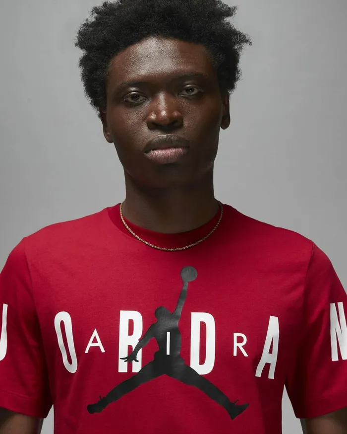 Tops And TShirts Men Nike Jordan Air Gym Redblackwhite