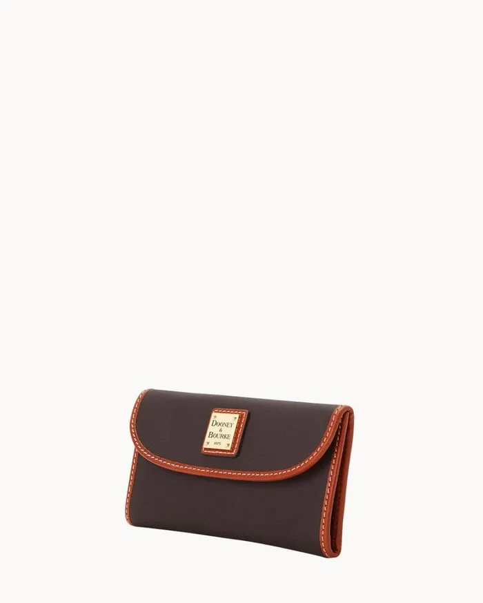 Torino Continental Clutch Brown Women Dooney and Bourke Wallets Torino Continental Clutch Brown Women Dooney and Bourke Wallets