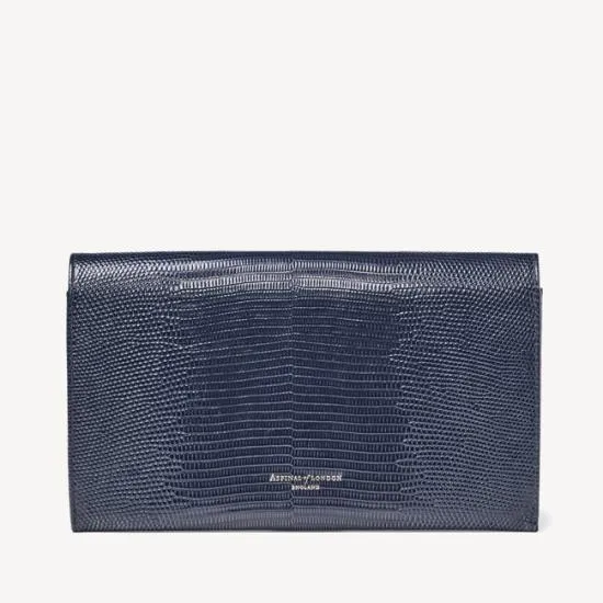 Travel Wallet With Removable Inserts Midnight Lizard WomenMen Aspinal Of London Travel Wallets