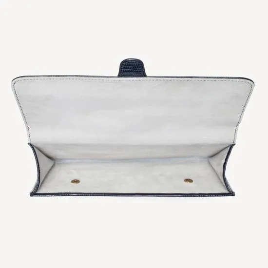Travel Wallet With Removable Inserts Midnight Lizard WomenMen Aspinal Of London Travel Wallets
