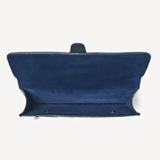 Travel Wallet With Removable Inserts Navy Saffiano WomenMen Aspinal Of London Travel Wallets