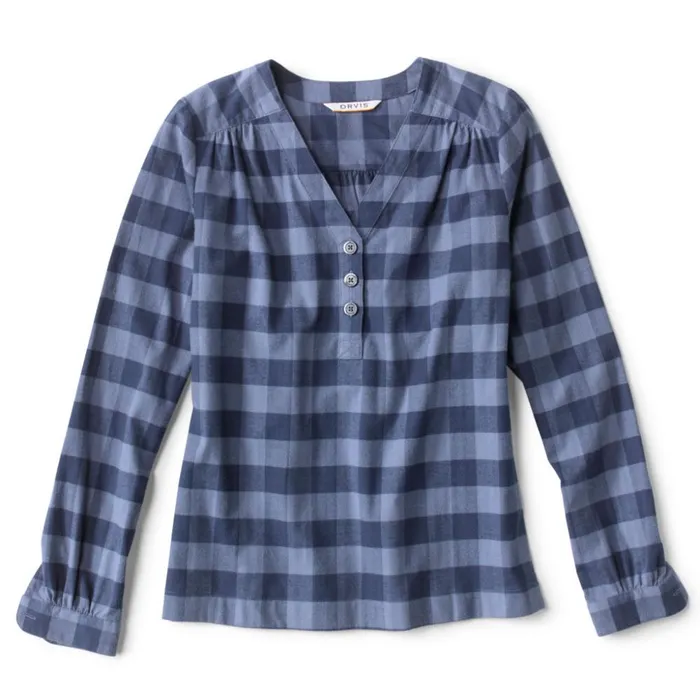 Travel Women Orvis Flat Creek Forever Shirt Dusk