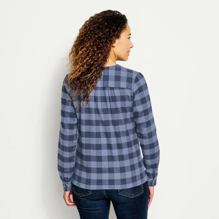 Travel Women Orvis Flat Creek Forever Shirt Dusk