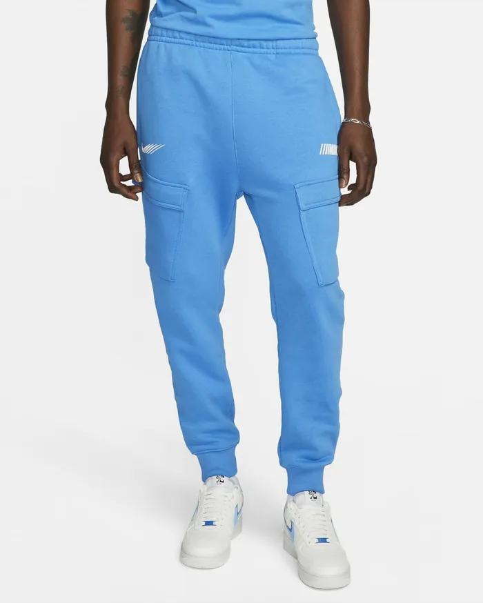 Trousers And Tights Men Nike Sportswear Standard Issue Light Photo Blue