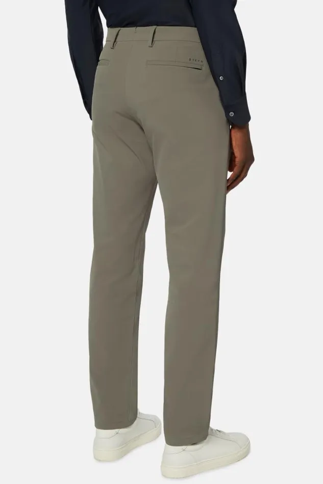 Trousers Men Boggi Milano BTech Performance Stretch Nylon Trousers Taupe Trousers Men Boggi Milano BTech Performance Stretch Nylon Trousers Taupe