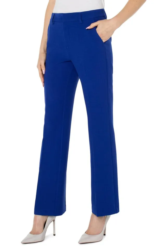 TROUSERS Women Liverpool Los Angeles KELSEY FLARE TROUSER Royal Violet