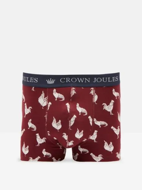 Underwear Men Joules RedGreen Pack Of Two Cotton Boxers