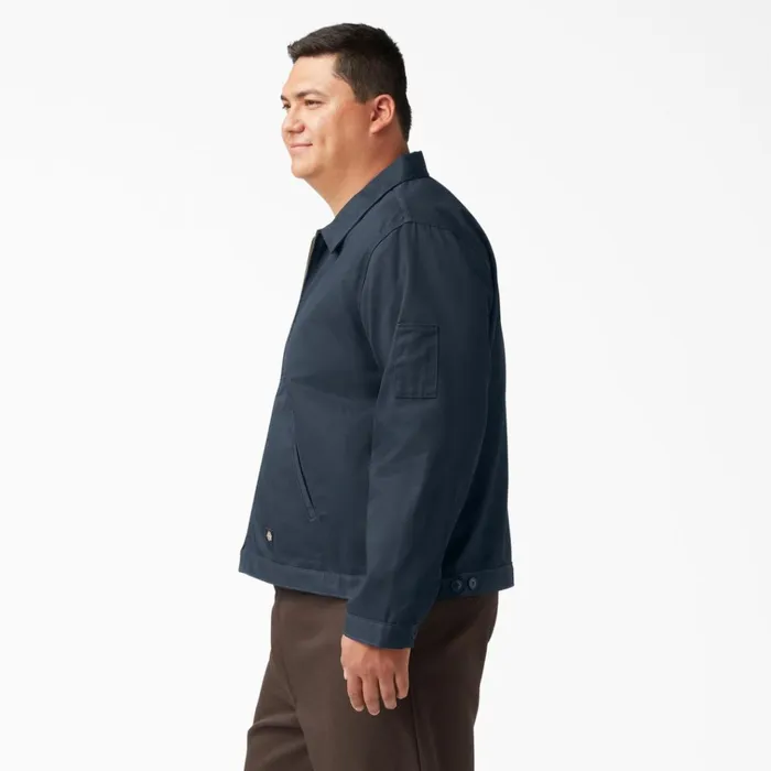 Unlined Eisenhower Jacket Dark Navy Dark Navy dn Men Dickies Outerwear Unlined Eisenhower Jacket Dark Navy Dark Navy dn Men Dickies Outerwear