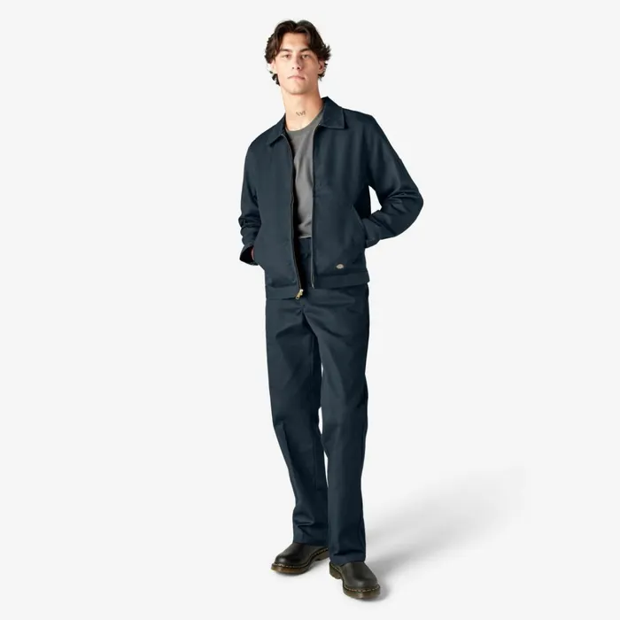 Unlined Eisenhower Jacket Dark Navy Dark Navy dn Men Dickies Outerwear Unlined Eisenhower Jacket Dark Navy Dark Navy dn Men Dickies Outerwear