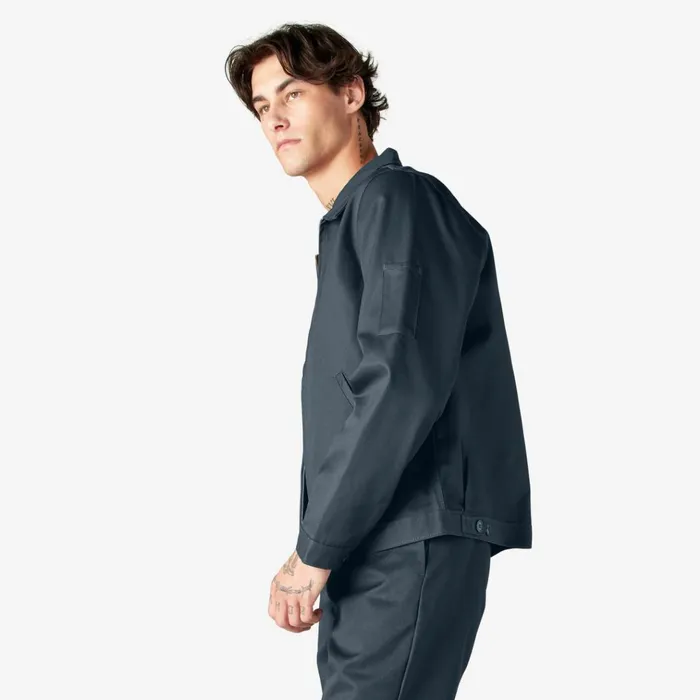 Unlined Eisenhower Jacket Dark Navy Dark Navy dn Men Dickies Outerwear Unlined Eisenhower Jacket Dark Navy Dark Navy dn Men Dickies Outerwear