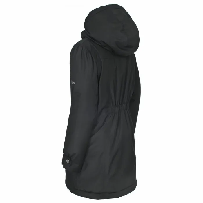 Vee Girls039 Waterproof Jacket Black Kids Trespass Waterproof Jackets