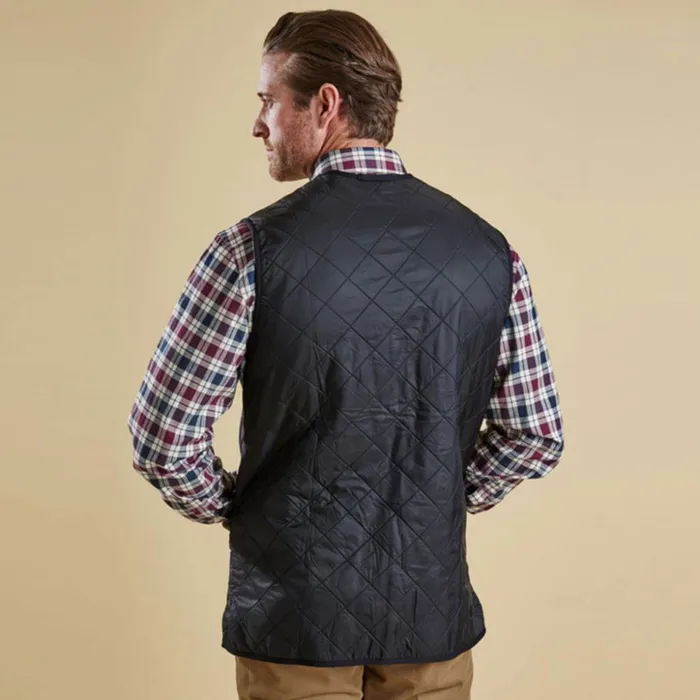 Vests Men Orvis Barbour Polarquilt ZipIn Liner Olive