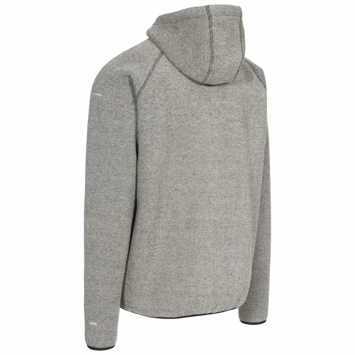 Vetiver Fleece Hoodie Latte Marl Men Trespass Fleeces