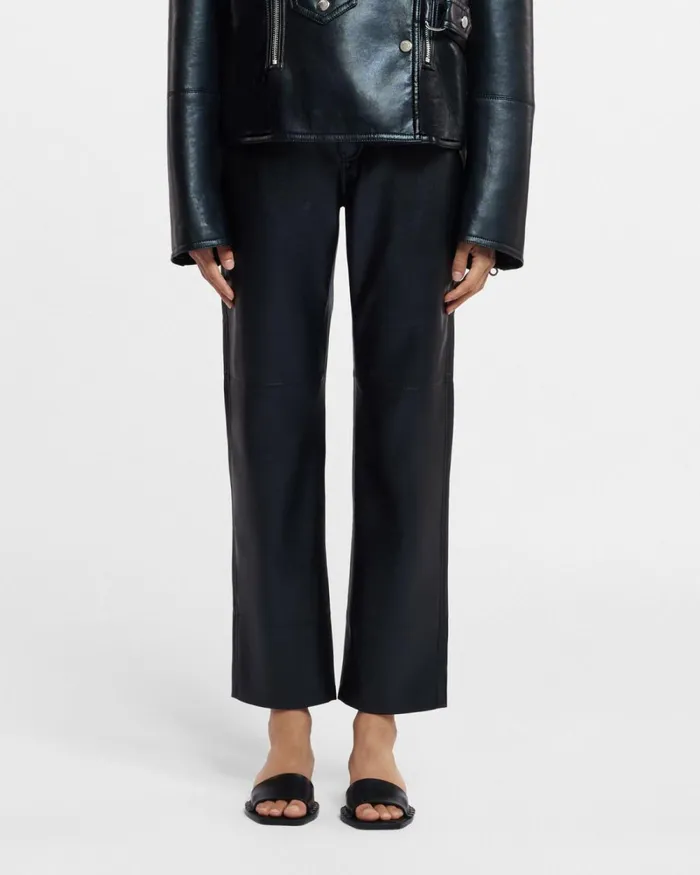 Vinni Black Women Nanushka Pants