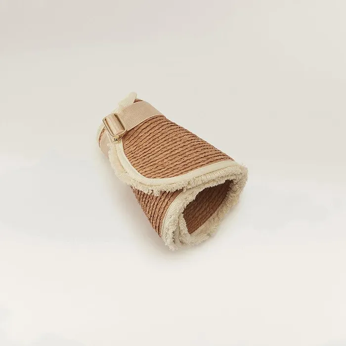 Visors Hats Helen Kaminski Aleeya 9 Fringe Nougat