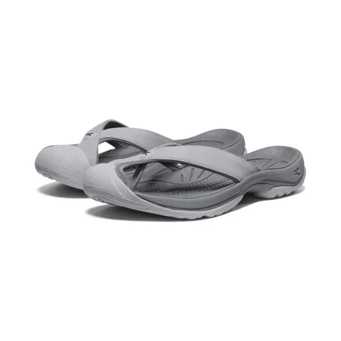 Waimea AlloyBlack Leather FlipFlop Women KEEN Sandals Waimea AlloyBlack Leather FlipFlop Women KEEN Sandals