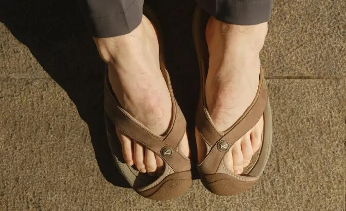 Waimea BrindleBirch Leather FlipFlop Men KEEN Sandals Waimea BrindleBirch Leather FlipFlop Men KEEN Sandals