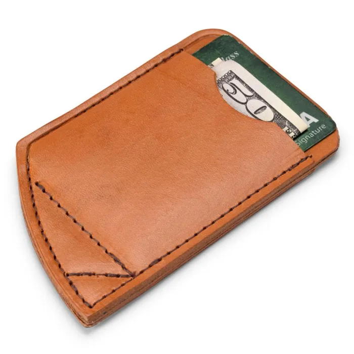 Wallets Men Orvis Leather Card Carrier