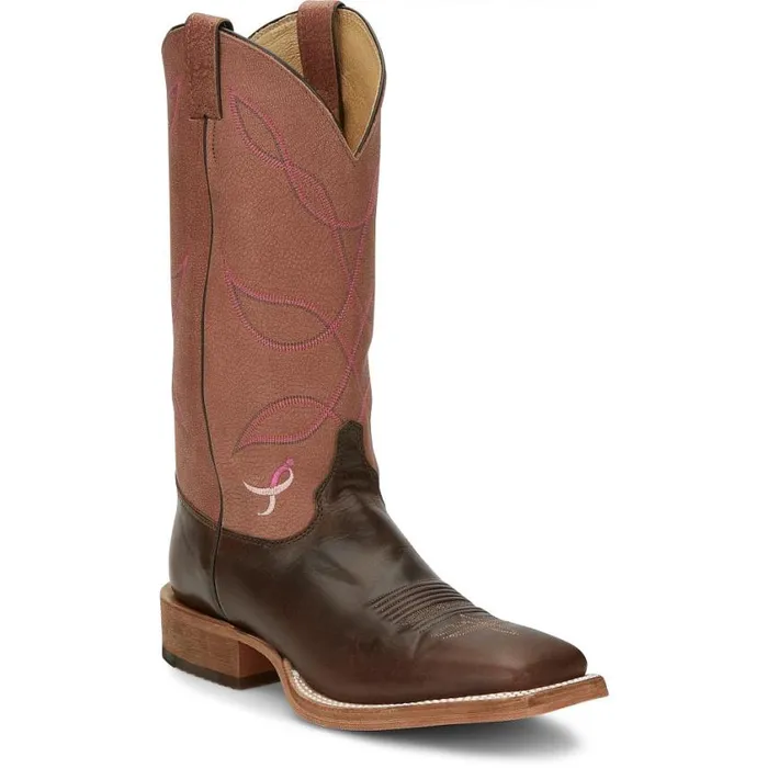 Western Men Justin Boots Connell 13034 Boot Brown
