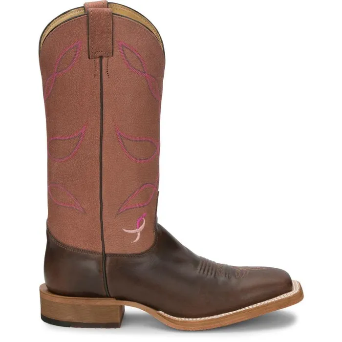Western Men Justin Boots Connell 13034 Boot Brown