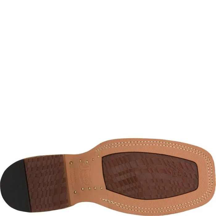 Western Men Justin Boots Connell 13034 Boot Brown