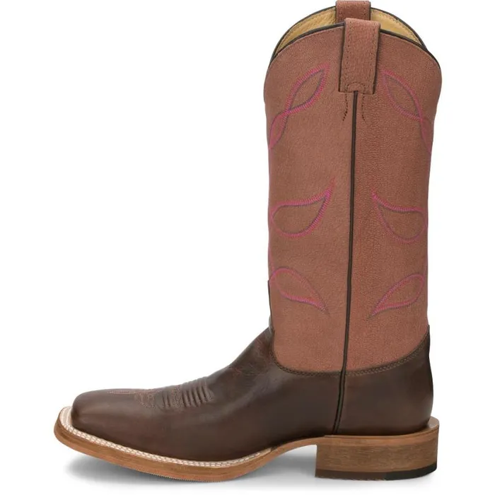Western Men Justin Boots Connell 13034 Boot Brown