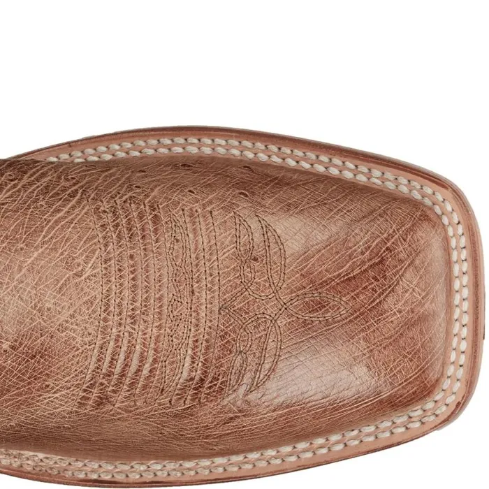 Western Men Justin Boots Mclane 11 Smooth Ostrich Western Boot Vintage Tan 040brown041