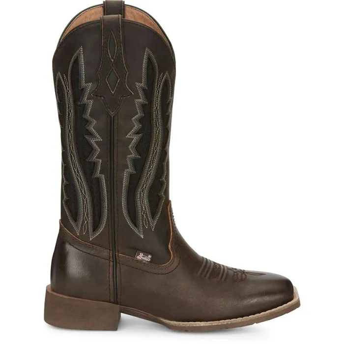 Western Women Justin Boots Jaycie 12034 Western Boot Brown