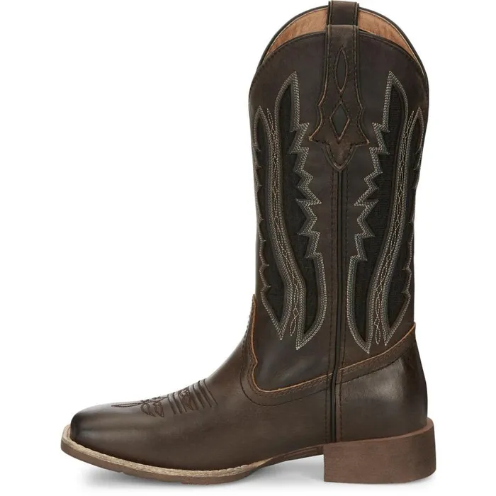 Western Women Justin Boots Jaycie 12034 Western Boot Brown