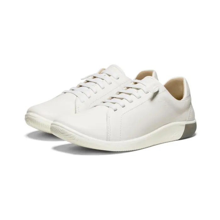 White Leather Sneakers 8211 KNX Lace Women KEEN SlipOns White Leather Sneakers 8211 KNX Lace Women KEEN SlipOns