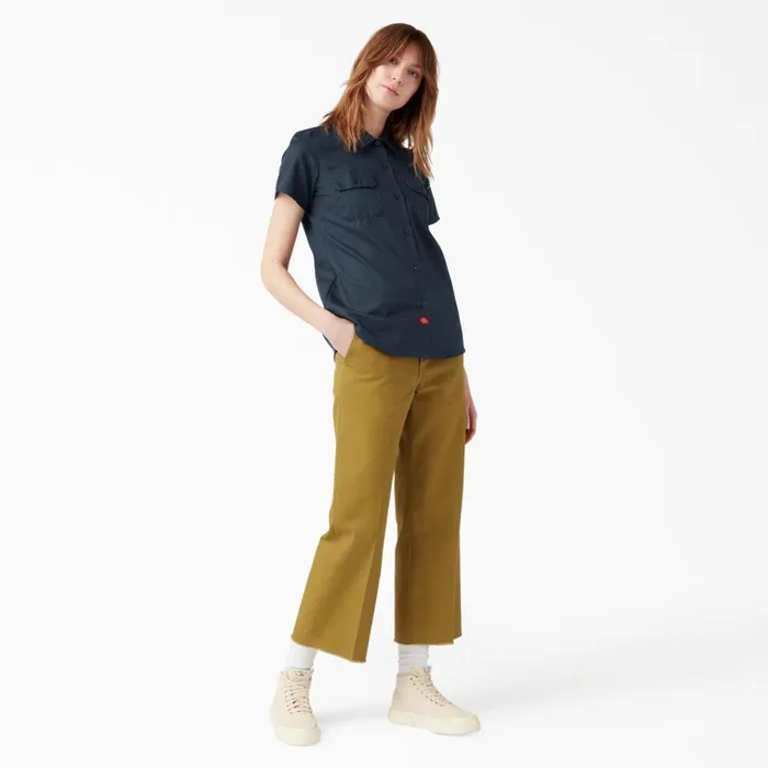 Women039s 574 Original Work Shirt Dark Navy Dark Navy asn Women Dickies Painters Women039s 574 Original Work Shirt Dark Navy Dark Navy asn Women Dickies Painters