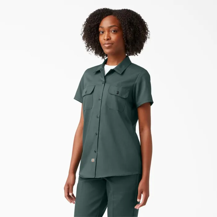 Women039s 574 Original Work Shirt Lincoln Green Lincoln Green lso Women Dickies Painters Women039s 574 Original Work Shirt Lincoln Green Lincoln Green lso Women Dickies Painters