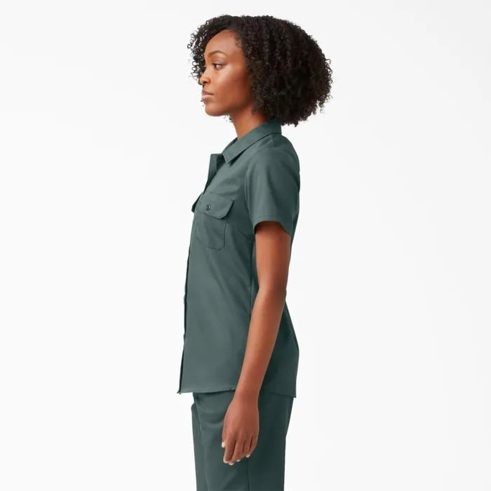 Women039s 574 Original Work Shirt Lincoln Green Lincoln Green lso Women Dickies Painters Women039s 574 Original Work Shirt Lincoln Green Lincoln Green lso Women Dickies Painters