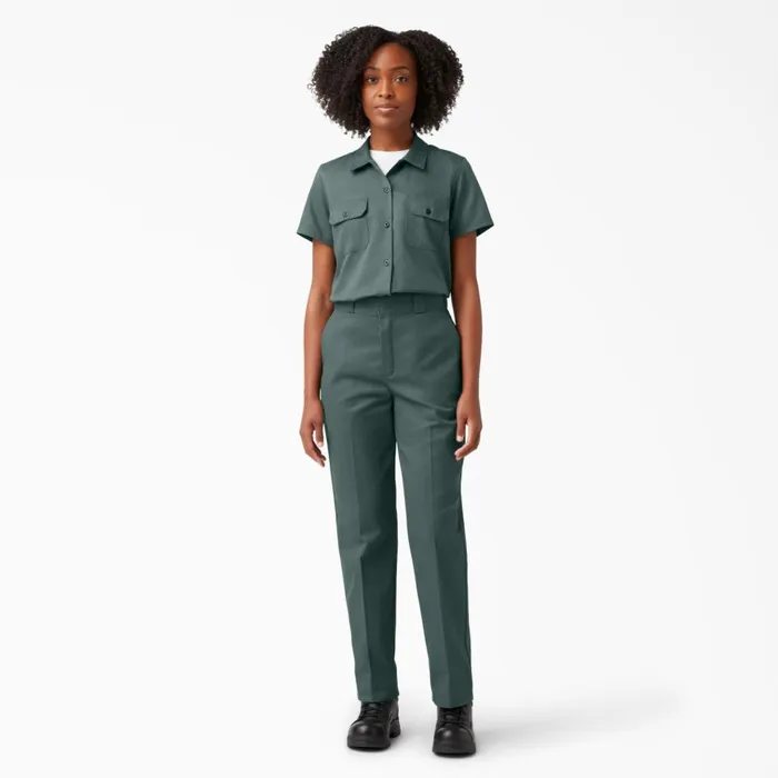 Women039s 574 Original Work Shirt Lincoln Green Lincoln Green lso Women Dickies Painters Women039s 574 Original Work Shirt Lincoln Green Lincoln Green lso Women Dickies Painters