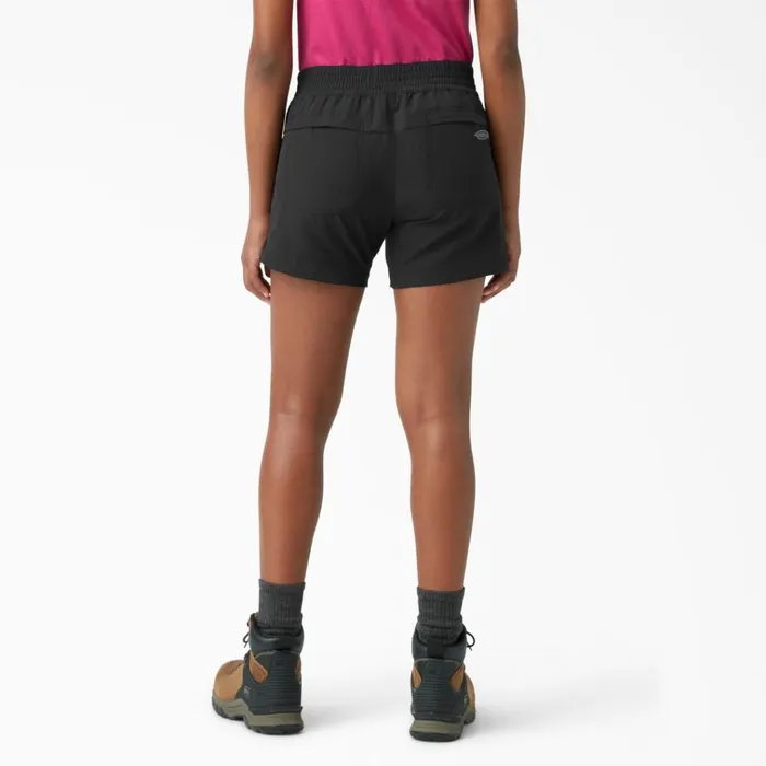 Women039s Cooling Relaxed Fit PullOn Shorts 5039039 Black Black bk Women Dickies Work Shorts Women039s Cooling Relaxed Fit PullOn Shorts 5039039 Black Black bk Women Dickies Work Shorts