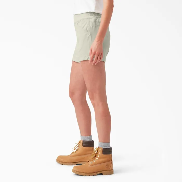 Women039s Cooling Relaxed Fit PullOn Shorts 5039039 Stone Stone st Women Dickies Work Shorts Women039s Cooling Relaxed Fit PullOn Shorts 5039039 Stone Stone st Women Dickies Work Shorts