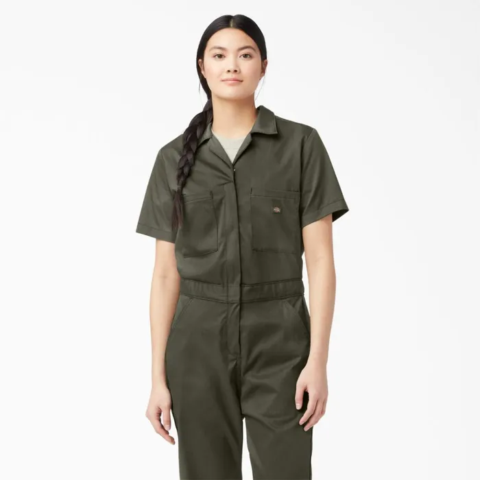 Women039s Cooling Short Sleeve Coveralls Moss Green Moss Green ms Women Dickies Coveralls Women039s Cooling Short Sleeve Coveralls Moss Green Moss Green ms Women Dickies Coveralls