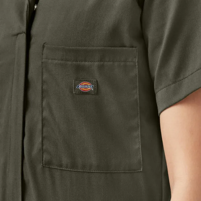 Women039s Cooling Short Sleeve Coveralls Moss Green Moss Green ms Women Dickies Coveralls Women039s Cooling Short Sleeve Coveralls Moss Green Moss Green ms Women Dickies Coveralls