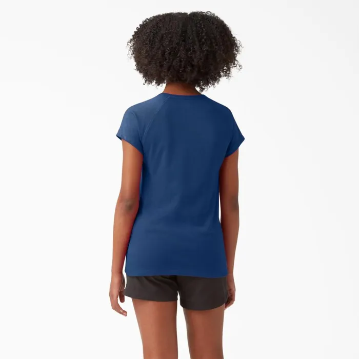 Women039s Cooling Short Sleeve Pocket TShirt Dynamic Navy Dynamic Navy dy2 Women Dickies TShirts Women039s Cooling Short Sleeve Pocket TShirt Dynamic Navy Dynamic Navy dy2 Women Dickies TShirts
