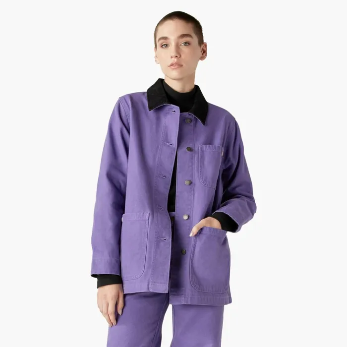 Women039s Duck Canvas Chore Coat Stonewashed Imperial Palace Stonewashed Imperial Palace swm Women Dickies Coats and Jackets Women039s Duck Canvas Chore Coat Stonewashed Imperial Palace Stonewashed Imperial Palace swm Women Dickies Coats and Jackets