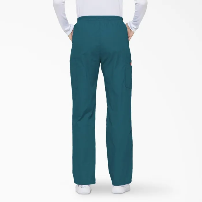 Women039s EDS Signature Tapered Leg Cargo Scrub Pants Caribbean Blue Caribbean Blue crb Women Dickies Scrubs Women039s EDS Signature Tapered Leg Cargo Scrub Pants Caribbean Blue Caribbean Blue crb Women Dickies Scrubs