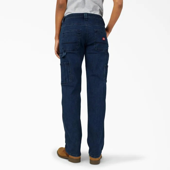 Women039s FLEX Relaxed Fit Carpenter Jeans Stonewashed Dark Blue Stonewashed Dark Blue dsw Women Dickies Jeans Women039s FLEX Relaxed Fit Carpenter Jeans Stonewashed Dark Blue Stonewashed Dark Blue dsw Women Dickies Jeans
