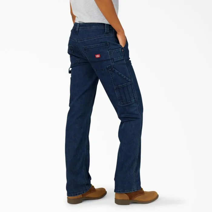 Women039s FLEX Relaxed Fit Carpenter Jeans Stonewashed Dark Blue Stonewashed Dark Blue dsw Women Dickies Jeans Women039s FLEX Relaxed Fit Carpenter Jeans Stonewashed Dark Blue Stonewashed Dark Blue dsw Women Dickies Jeans