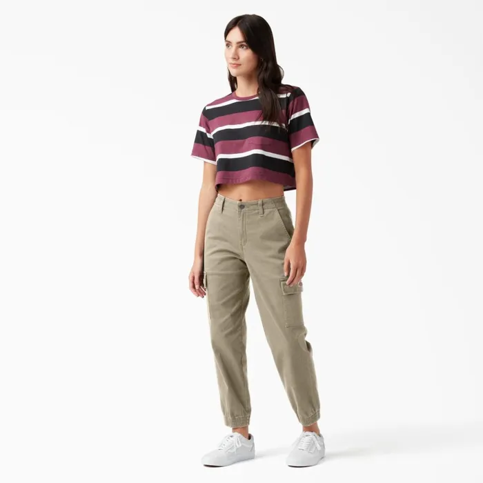 Women039s High Rise Fit Cargo Jogger Pants Desert Sand Desert Sand ds Women Dickies Cargo