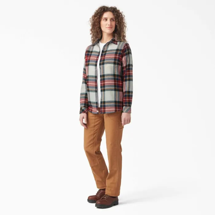 Women039s Plaid Flannel Long Sleeve Shirt Molten Lava Highland Plaid Molten Lava Highland Plaid b1l Women Dickies Button Up Women039s Plaid Flannel Long Sleeve Shirt Molten Lava Highland Plaid Molten Lava Highland Plaid b1l Women Dickies Button Up