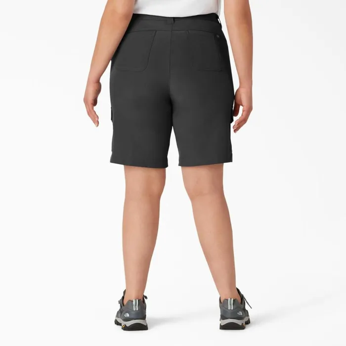 Women039s Plus Cooling Slim Fit Cargo Shorts 10034 Black Black bk Women Dickies Work Shorts Women039s Plus Cooling Slim Fit Cargo Shorts 10034 Black Black bk Women Dickies Work Shorts