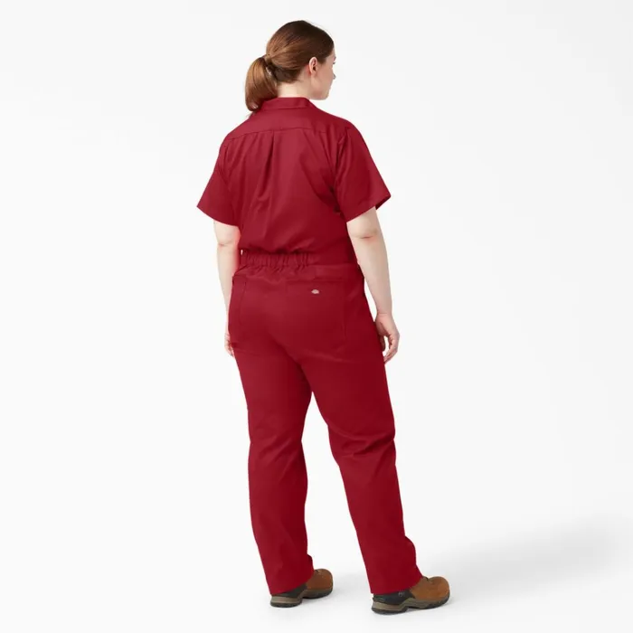 Women039s Plus FLEX Cooling TempiQ Short Sleeve Coveralls English Red English Red er Women Dickies Painters Women039s Plus FLEX Cooling TempiQ Short Sleeve Coveralls English Red English Red er Women Dickies Painters