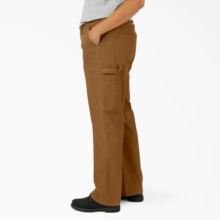 Women039s Plus FLEX Relaxed Straight Fit Duck Carpenter Pants Rinsed Brown Duck Rinsed Brown Duck rbd Women Dickies Carpenter Women039s Plus FLEX Relaxed Straight Fit Duck Carpenter Pants Rinsed Brown Duck Rinsed Brown Duck rbd Women Dickies Carpenter
