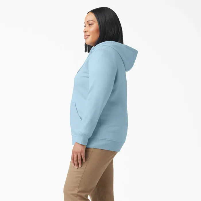 Women039s Plus Heavyweight FullZip Hoodie Clear Blue Clear Blue eu Women Dickies Outerwear Women039s Plus Heavyweight FullZip Hoodie Clear Blue Clear Blue eu Women Dickies Outerwear