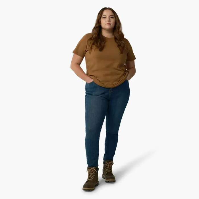 Women039s Plus Heavyweight Short Sleeve Pocket TShirt Brown Duck Brown Duck bd Women Dickies Hi Vis Women039s Plus Heavyweight Short Sleeve Pocket TShirt Brown Duck Brown Duck bd Women Dickies Hi Vis